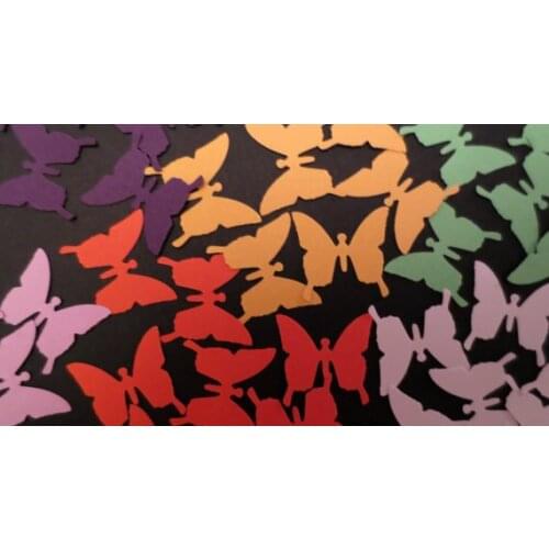 Custom Butterfly Confetti/Scrapbook Cut Outs wedding birthday bridal baby shower party Table decor scrapbooking Confettis