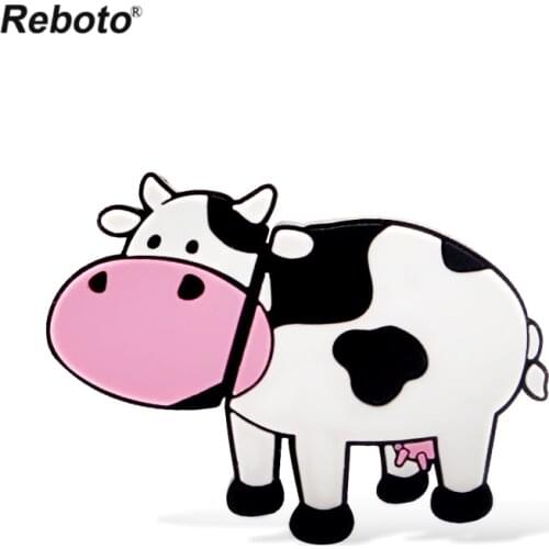 Reboto USB Pendrive Cartoon Cute Dairy Cow USB Flash Drive 4GB 8GB 16GB 32GB 64GB Pen Drive Memory USB Stick U Disk For PC