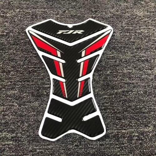 For Yamaha FJR 1300 FJR1300 A/AS/ABS 3D Carbon-look Motorcycle Tank Pad Protector Sticker