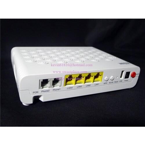 ZTE wireless GPON ONU ZXHN F660 V5 SC/APC With 4 ethernet ports + 2 voice ports + wifi, English version