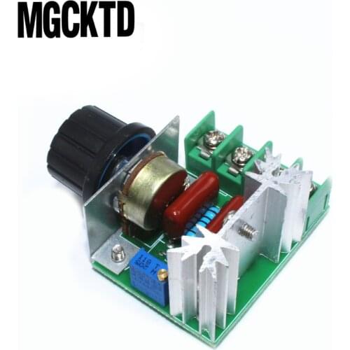 10PCS 2000W SCR Voltage Regulator Dimming Dimmers Speed Controller Thermostat AC 220V