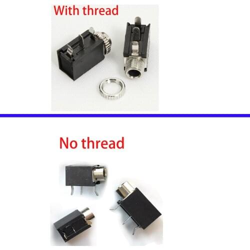 100pcs/lot x 1/8" 3.5mm Female Phono Mono PCB Panel Phone Jack,K1