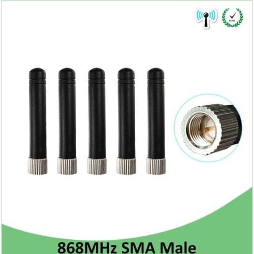 868MHz Antenna lora 915mhz 3dbi SMA Male Connector Plug 868 915 MHz Directional Antena 868 MHz Antenne for Lorawan watermeter