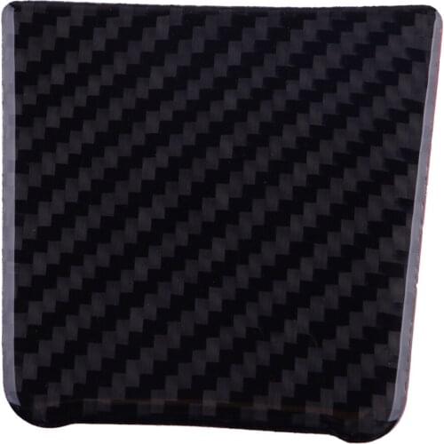 Car Black Gear Shift Box Panel Cover Trim Carbon Fiber Fit For Porsche Macan 2019 2018 2017 2016 2015 2014