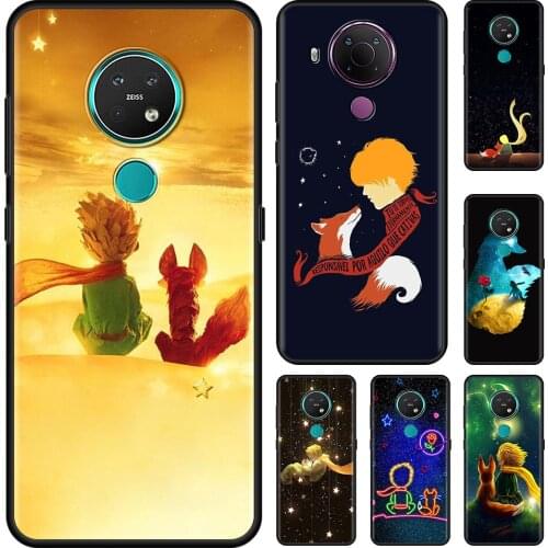 The Little Prince And Fox Cell Phone Case for Nokia 5.4 7.2 3.4 5.3 2.3 3.2 8.3 5G 2.4 2.2 4.2 1.3 1.4 C20 G20 X20 Cover Coque
