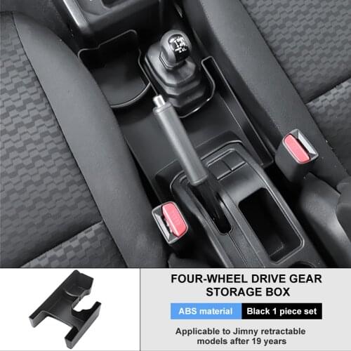 Abs Car Storage Box Auto Center Console Organizer Cup Holder For Suzuki Jimny At 2019-2020 For Car Storage Accessories Tools