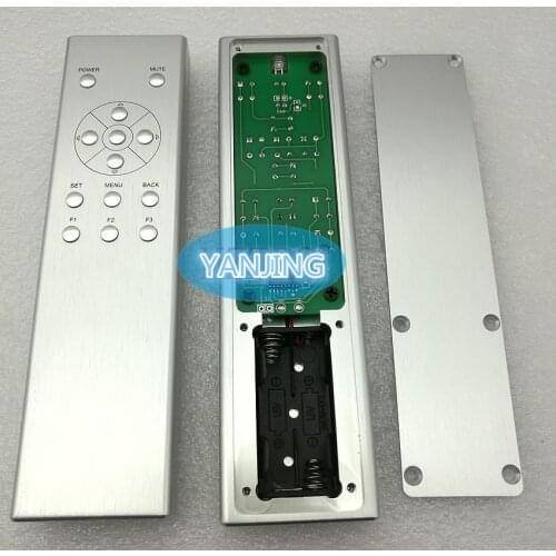 All aluminum alloy shell infrared learning remote control universal remote control aluminum remote control learning code fixed