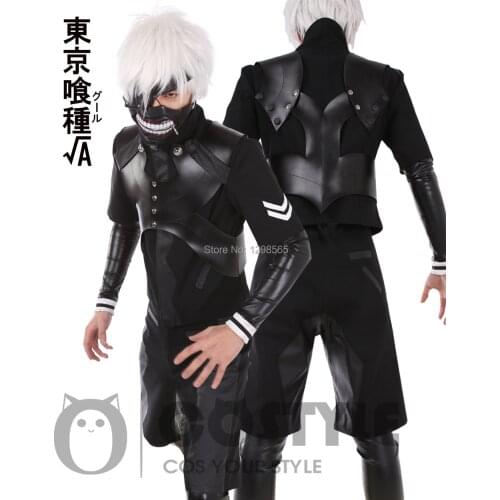Custom Made Tokyo Ghoul The Second Season Kaneki Ken Battle Suit Costume Uniform Anime Cosplay Costume