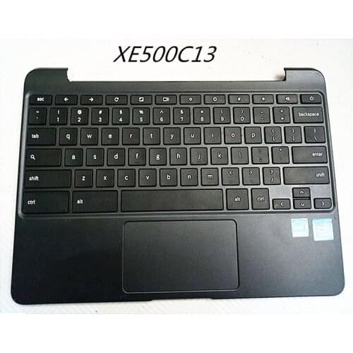 90% New Palmrest Upper Cover Housing Cover Keyboard Casing For SAMSUNG Chromebook3 XE500C13