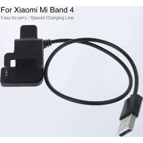 Newest High Quality USB Charging Dock Cable Replacement Cord Charger For Xiaomi Mi Band 4 Smart Bracelet Support Dropshipping