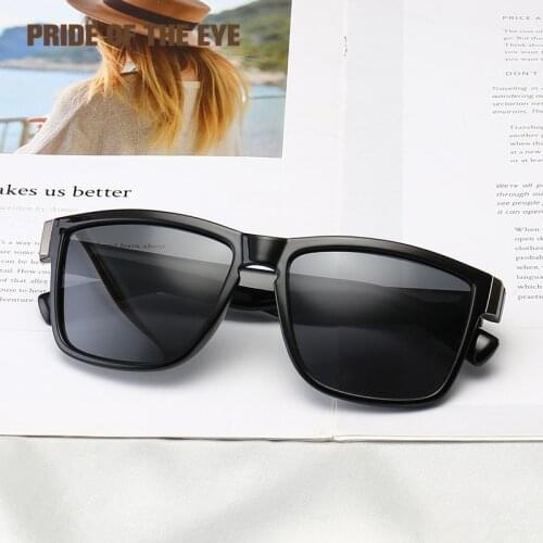 Sunglasses Unisex Fashion Eyewear HD Polaroid PC Sunglasses For Women Men Driving Fishing Vocation colorful Sun Glasses Square