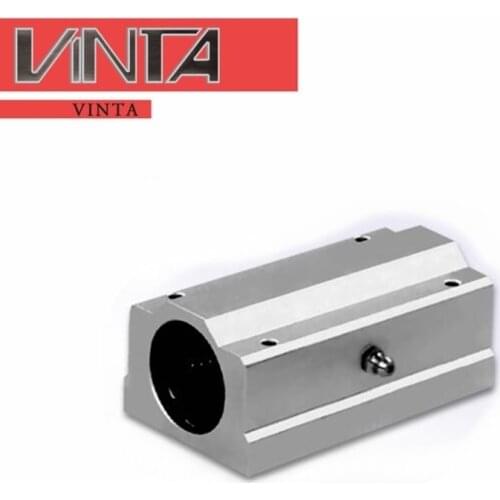 Lengthened Box-type slider Straight Motion ball bearing block SC10 12 13 16 20 25 30 35 40 50 60LUU pillow linear Slide Bearing