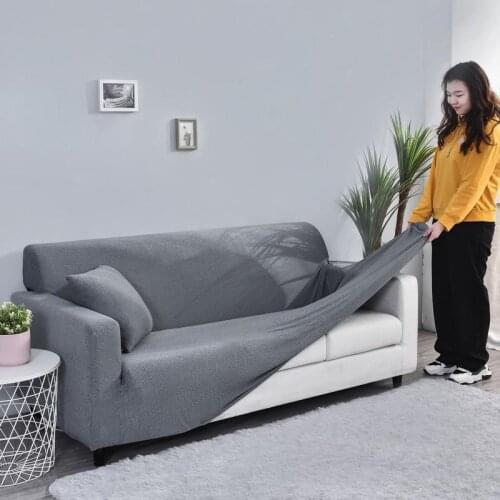 Waterproof Sofa Cover for Cushion Couch 2 3seater Couch Cover Pet Sofa Slipcover for Living Room Anti-Slip Furniture Protector