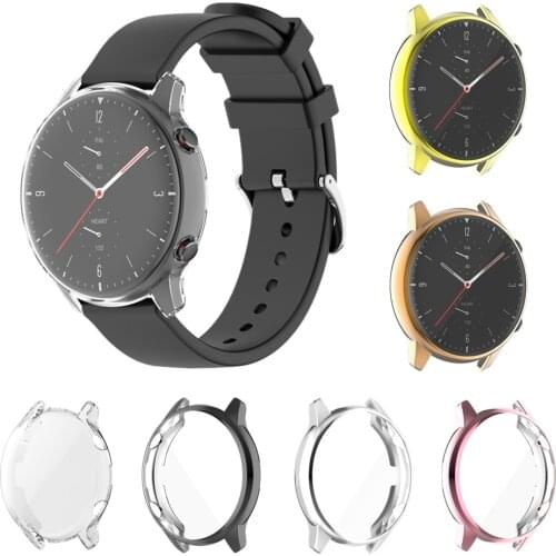 For Xiaomi Huami Amazfit GTR 2 Protective Cover Case For Amazfit GTR2 / 2e Soft TPU Full Screen Protector Sleeve Shell Bumper