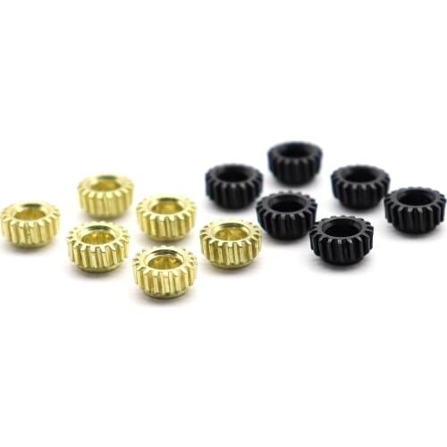 6pcs Hexagonal Open Gear Tuners Tuning Pegs Machine Heads Mount Hex Hole 1:18 Gear 2 Coloer