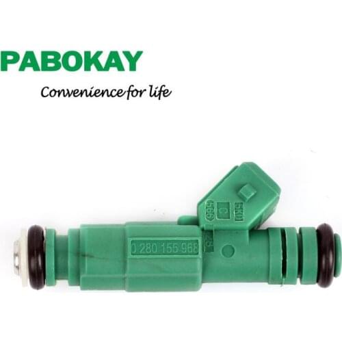 6 pieces x BRAND NEW Green Giant 42 lb for Ford Mustang 440cc V8 5.0 GT Fuel Injector 0280155968