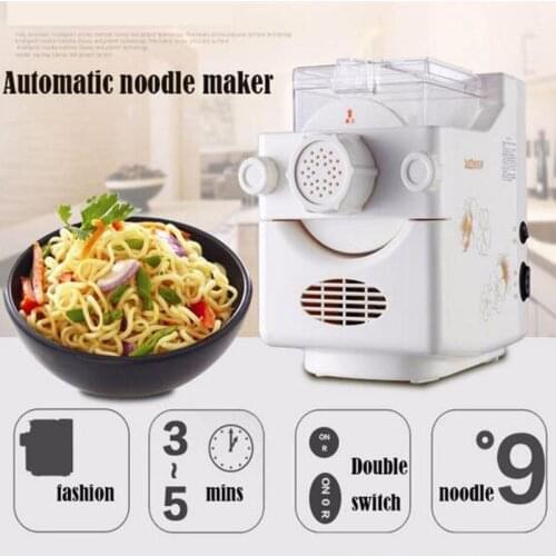 Automatic Noodle Maker Food Processor DIY Household Pasta Machine Small Electric Noodle Maker for Home MTJ138A