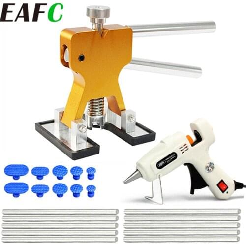 Car Paintless Dent Repair Kits Dent Repair Puller Removal Puller Tool with Glue Puller Tabs Removal Kits