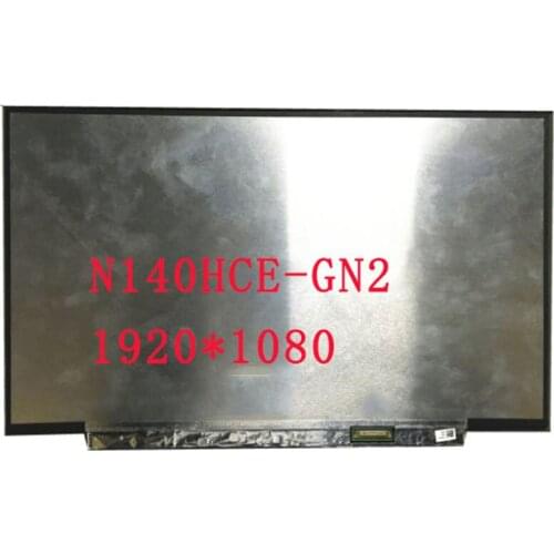 Free shipping 14.0"LCD Screen N140HCE-GN2 N140HCE GN2 Laptop Lcd Screen 1920*1080 EDP 30 Pins 72% NTSC Display