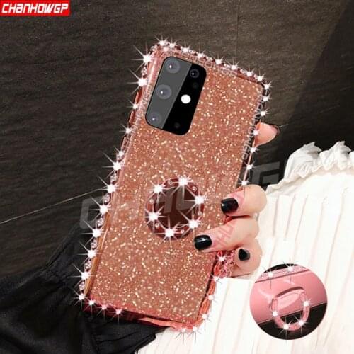 For Samsung Galaxy A51 Case 3D Diamond Magnetic Ring Phone Cases For Samsung Galaxy A51 A71 A 51 71 2019 Soft TPU Stand Cover