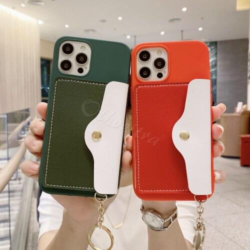 Liquid Card Holder Slots Case For Apple iPhone 12 11 Pro XS Max XR X 7 8 6 6S Plus Back Cover Wallet Pocket TPU Silicone Fundas