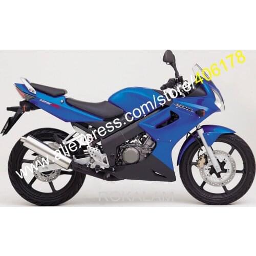 Blue Black Factory Fairing For Honda CBR125R CBR125RR CBR 125R 125RR CBR125 R 2002 2003 2004 2005 2006 Fairing