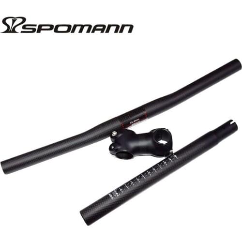 Kids Bike 3K 25.4mm Carbon Fiber Balance Bike Handlebar Set, Kids Bike Handlebar + Seat Post + Pedal Bike Parts Free Shipping