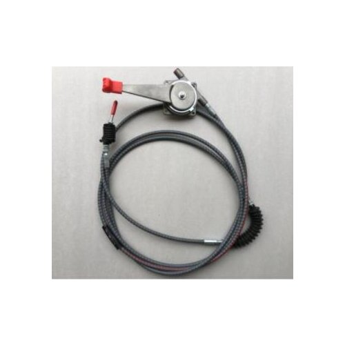 For JCB BACKHOE - THROTTLE CABLE ASSY. WITH LEVER (PART NO. 910/48800)