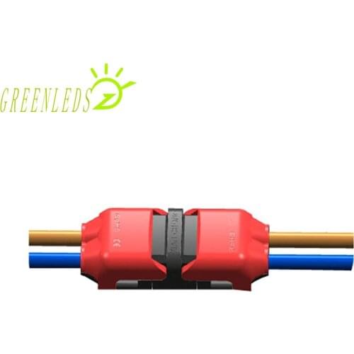 Quick Splice Wire Connector I Type Dual Way Connector No Wire-Stripping Required I Tap 2 Pin Wire Connector