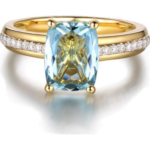 Hailanbao gold womens pure gold ring advanced jewelry customized series birthday party anniversary gift