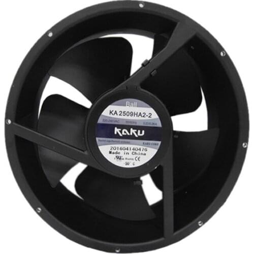 KA2509HA2-2 AC220V 25489 ball all-metal high temperature resistant axial flow fan 6months Warranty