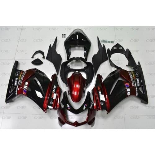Ninja 250R 2008 - 2014 Fairing for Kawasaki Zx250r 2013 Body Kits EX 250 13 14 Red Black Plastic Fairings