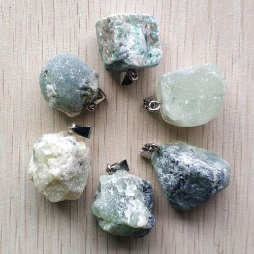 Wholesale 6pcs/lot 2019 New fashion natural grapestone Irregular shape pendants for jewelry necklaces making free shipping