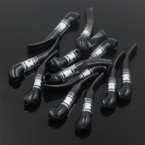 Ashtray Novelty Pure Black Cigarette Filter Food Grade Plastic Cigarette Holder Mouthpiece Filtration Cleaning Gifts for Men