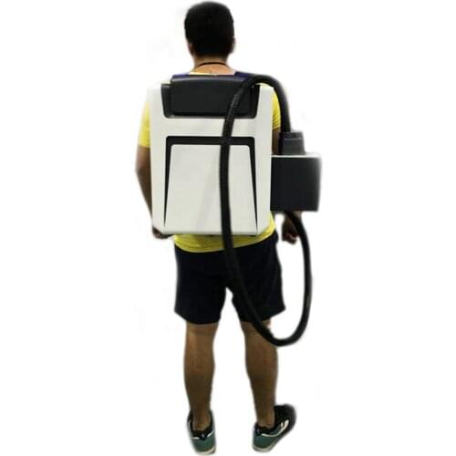 BCX Factory sale backpack portable type 50W/100W/200W laser cleaning machine for rust removal machine with excellent quality