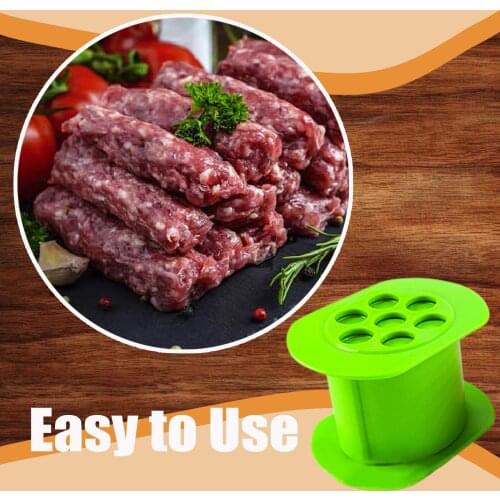 Cevapcici Press Maker Manual Sausage Maker Meat Stuffer Filler Hand Operated Sausage Hand Machines For Kitchen Cuisine Newest