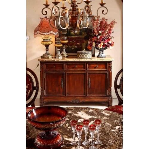 Furniture manufacturers dining room furniture hunch buffet side cabinet Curvare buffet lato armadio GH172