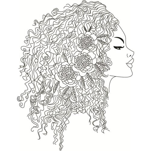 Girl Avatar Transparent Silicone Clear Rubber Stamp Sheet Cling Scrapbooking DIY Cute Pattern Photo Album PaperCard Decor