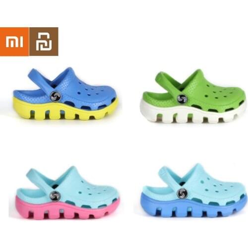 New Xiaomi Youpin Children Summer Beach Shoes Soft Sole Light Anti-Slip Outdoor Garden Casual Sandals Shoes for Baby Slippers