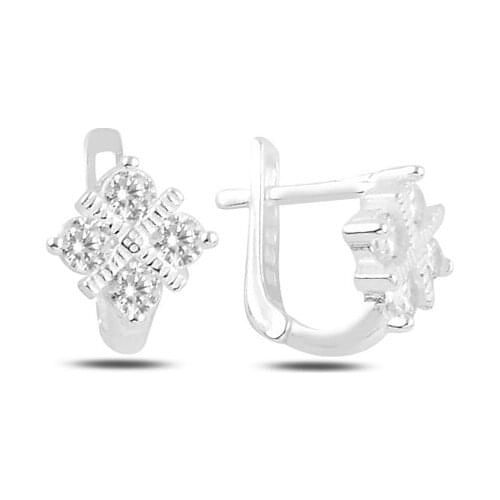 Silverlina Silver Zircon Stone Child Tag