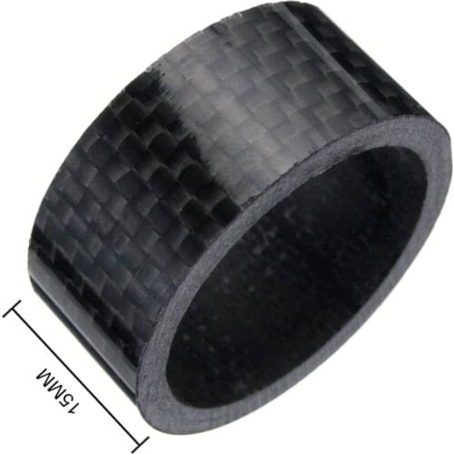 Carbon Fiber Headset Fork Spacers kit Handlebar Washer Ring Gasket Front Fork MTB Bicycle Bike Stem Road Bike New