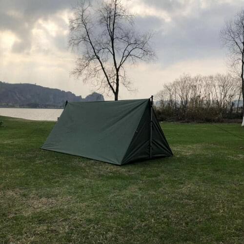 WJ Outdoor Dark Green Hammock Shelter Sun Shade Ultralight Waterproof Flysheet