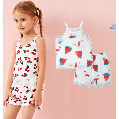 V-TREE Summer Pajamas For Girls
