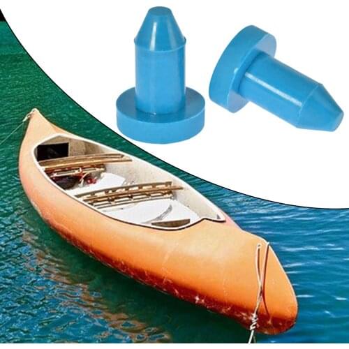 2 Pcs Kayak Drain Plug Rubber Scupper Plugs Drain Holes Stopper Bung for Most Fishing Boats Kayaks Accessories