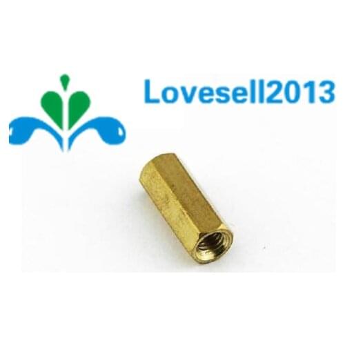 50PCS Brass M3 12mm M3*12 PCB Boards Hex Screw Net Nut Standoff Spacer