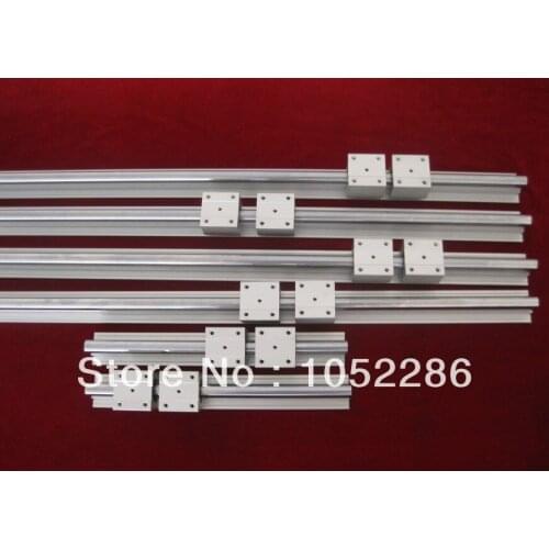6pcs SBR20 -L475/700/950mm Linear rail + 12pcs SBR20UU Bearing Block
