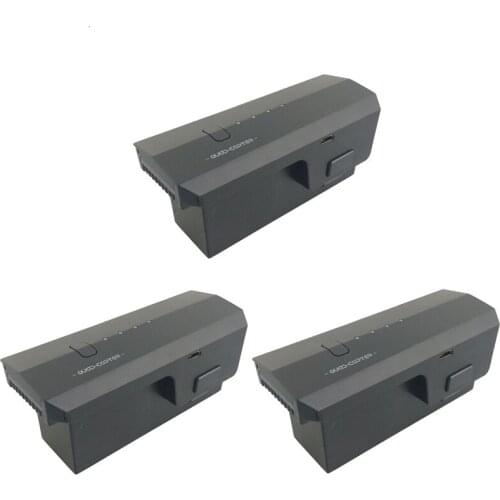 For SJRC F11 Battery 11.1V 2500mAh Lipo Battery For SJR/C F11 Drone 5G Wifi FPV GPS RC Quadcopter Spare Parts Accessories 3pcs