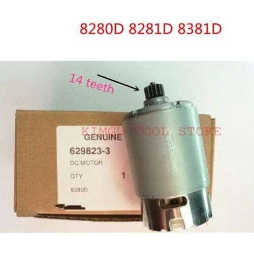 DC 14.4V Motor 629823-3 629822B5 for MAKITA 8280D 8281D BHP343 MT080 8381D 8280DWPE 8281DZ 8281DW Machine motor
