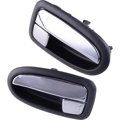 DWCX 1 Pair Car Interior Door Catch Handle Fit for Hyundai MATRIX LAVITA 2001-2006 2007 2008 2009 2010 82610-17020 82620-17020
