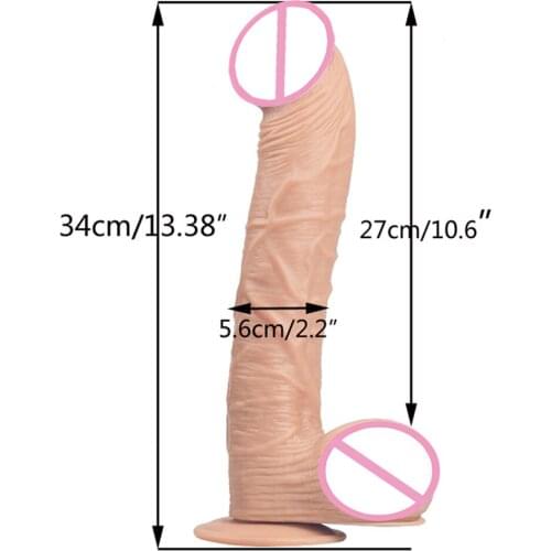 FAAK Huge Dildo Female Masturbation Anal Plug G-spot Vaginal Anus Oral Clitoral Stimulation Couple Sex Games Flirt Anal Dilator